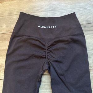 Alphalete Dark Brown Leggings